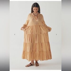 NWT Maison Hotel Lala Dress - Hummus